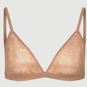 NWOTs-SKIMS XXS- Triangle Mesh Bralette- Sienna